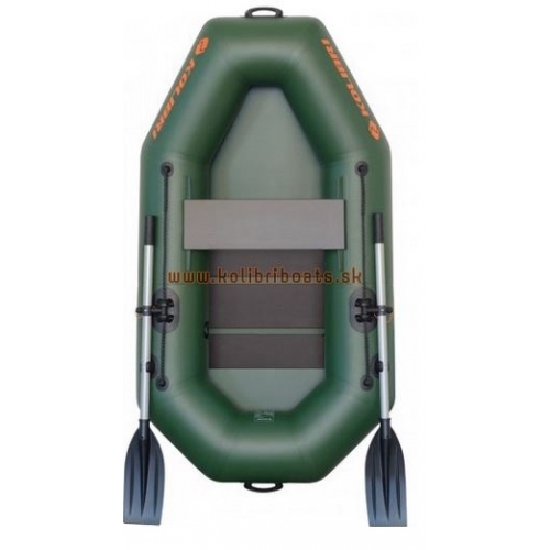 Člun Kolibri K-190 zelený lamelová podlaha