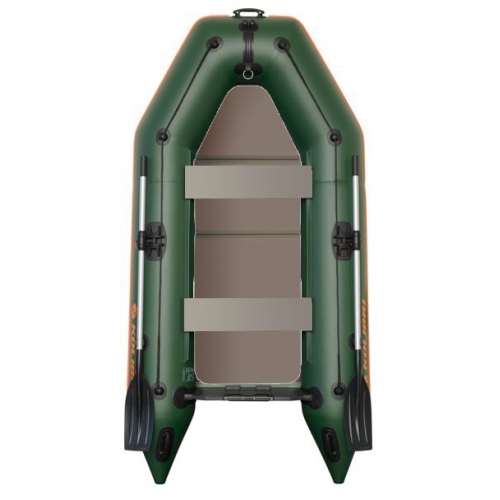 Člun Kolibri KM-260 P zelený, pevná podlaha