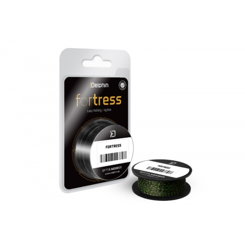 Hookline Delphin FORTREES černo-zelená | 25LBS 20m