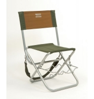 Stolička s opěrkou a držákem prutu Shakespeare