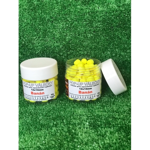 POP UP banán žlutá kelímek 50 gr
