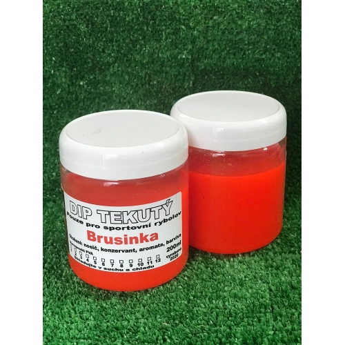 Tekutý dip Brusinka