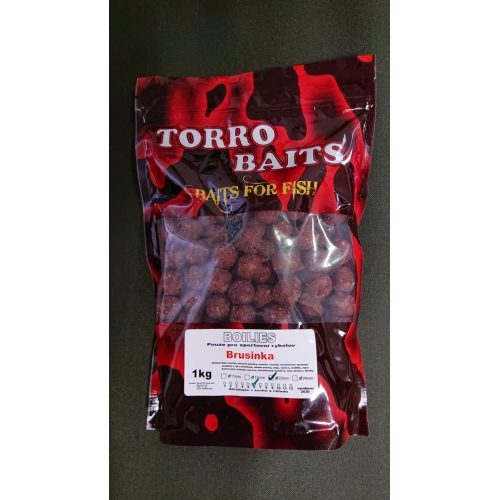 Boilies TORRO BAITS Brusinka-1kg