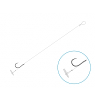 Feederový návazec Delphin FLR Quickstop / 6ks